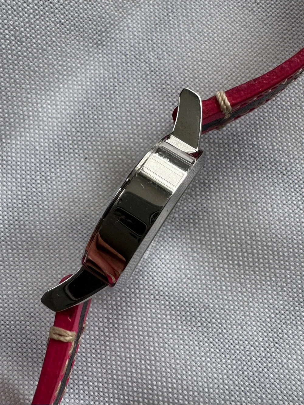 Coach Studio Women’s Watch Pink & Navy Slim Leather Strap 23mm 14501579